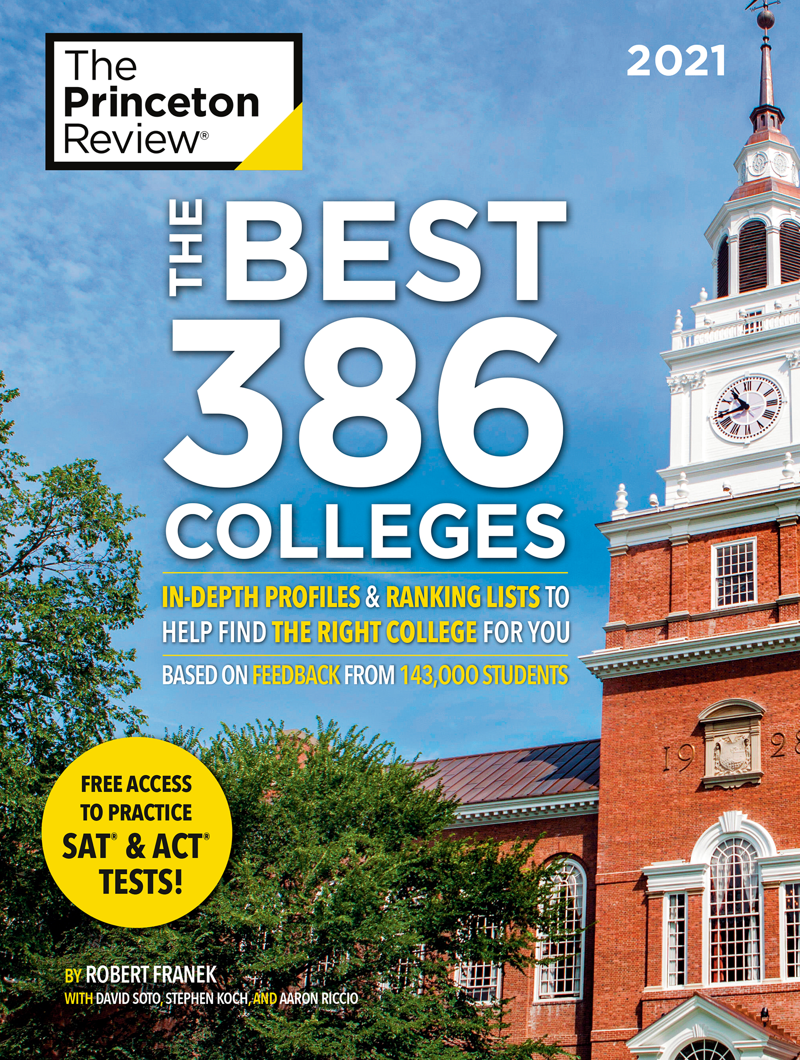 Cover for The Best 386 Colleges, 2021