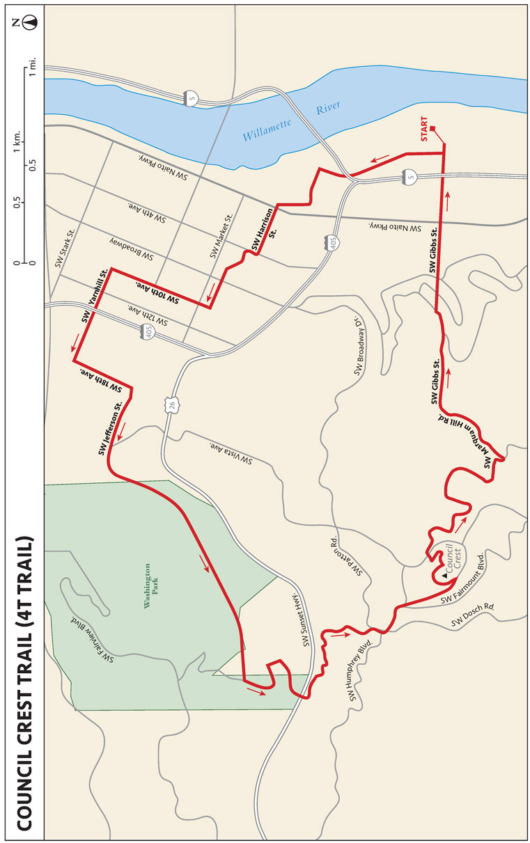 COUNCIL CREST TRAIL 4T TRAIL)