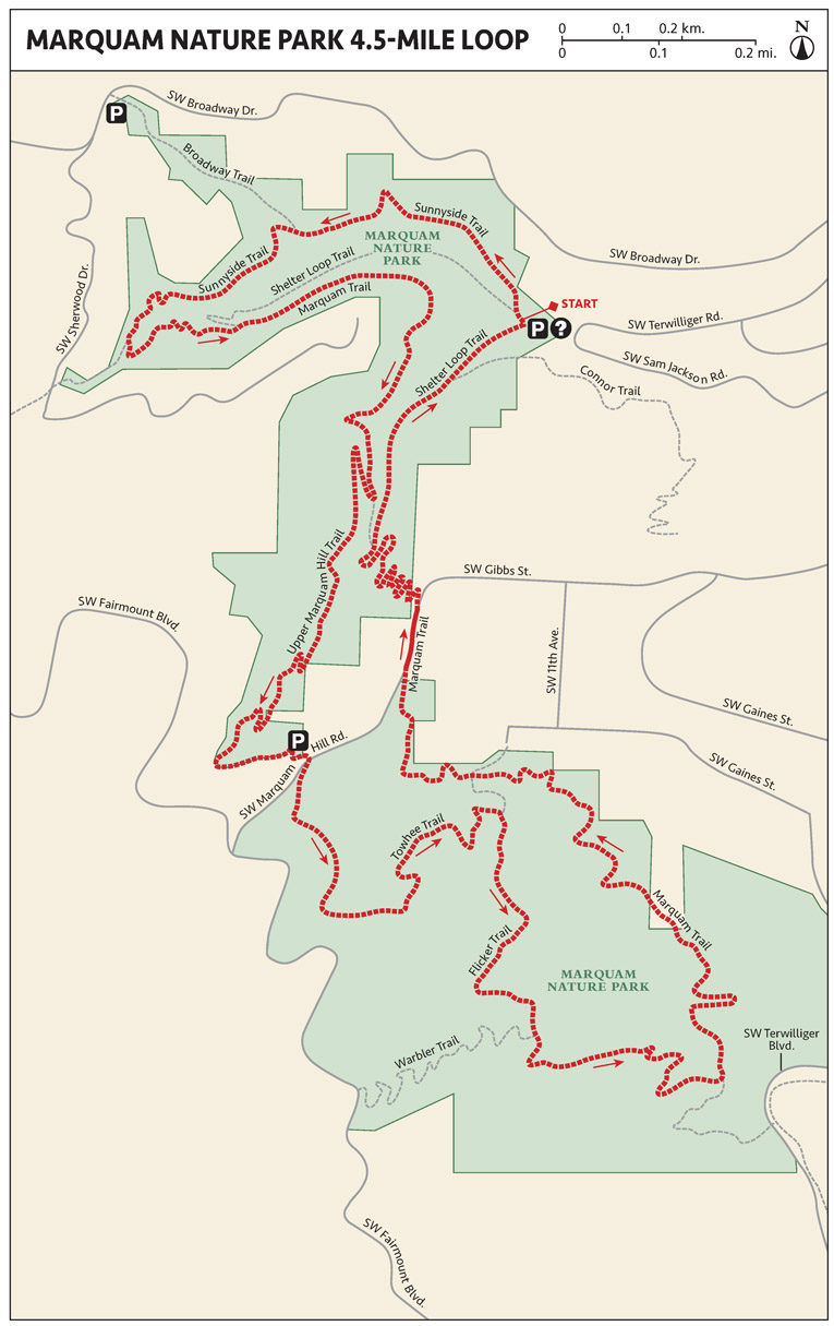 MARQUAM NATURE PARK 4.5-MILE LOOP