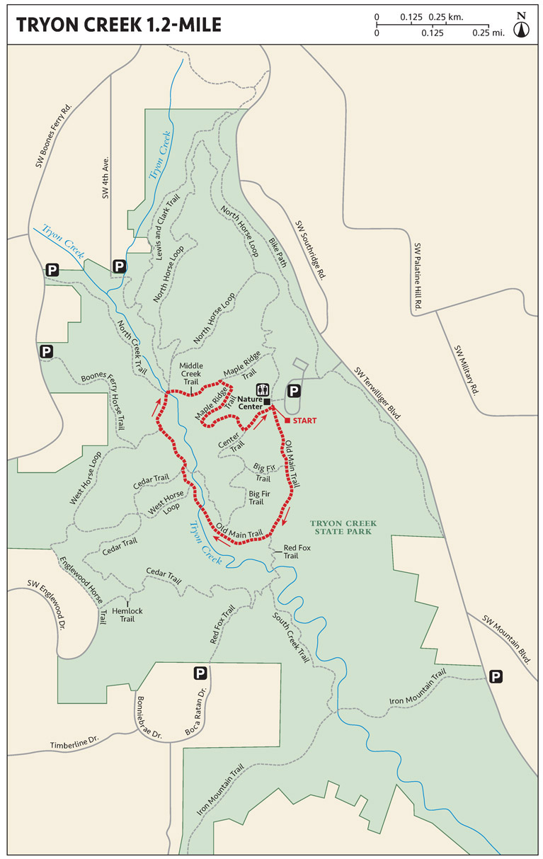 TRYON CREEK 1.2-MILE