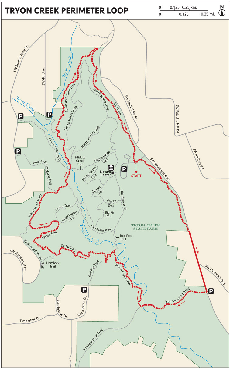 TRYON CREEK PERIMETER LOOP