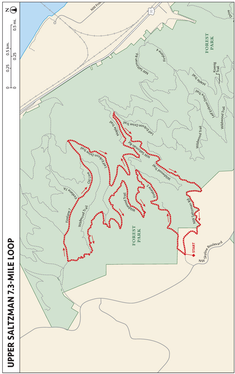 UPPER SALTZMAN 7.3-MILE LOOP