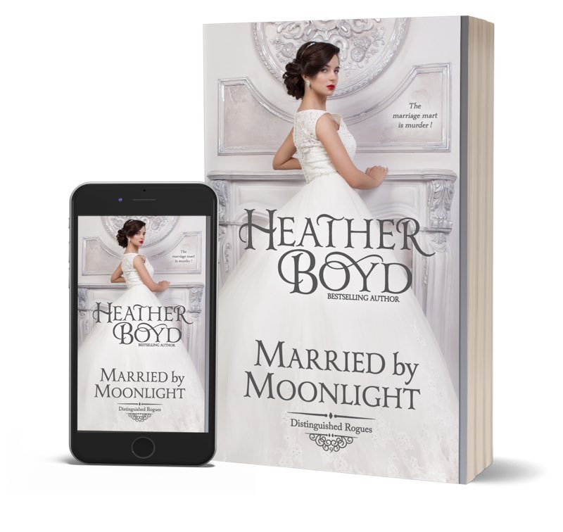 Cover image for Married by Moonlight, Distinguished Rogues Book 9