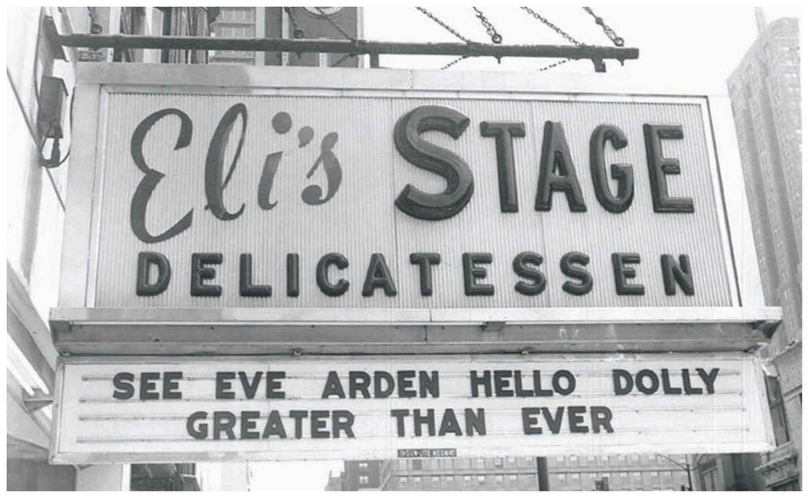 Eli’s Stage Deli...