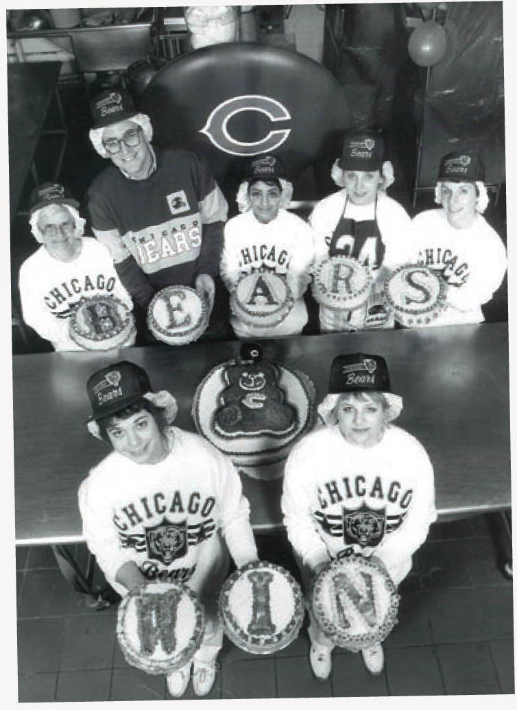 Bears pep rally for the Super Bowl, 1986.