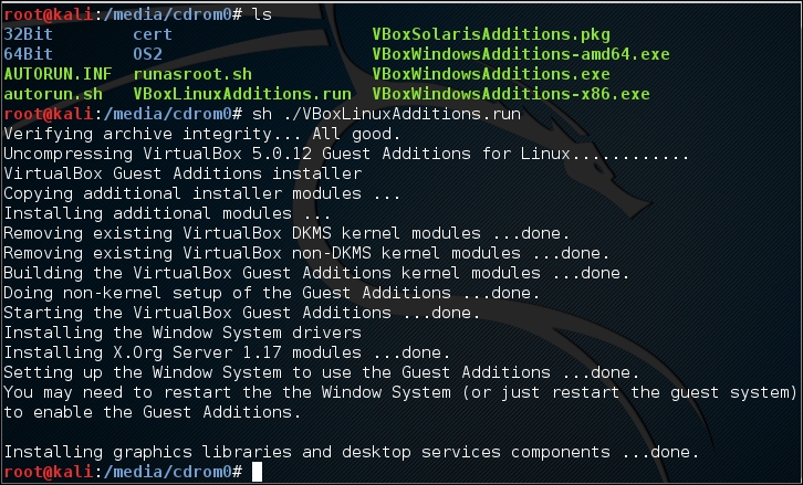 VirtualBox Guest Additions