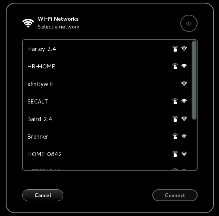 Setting up a wireless connection