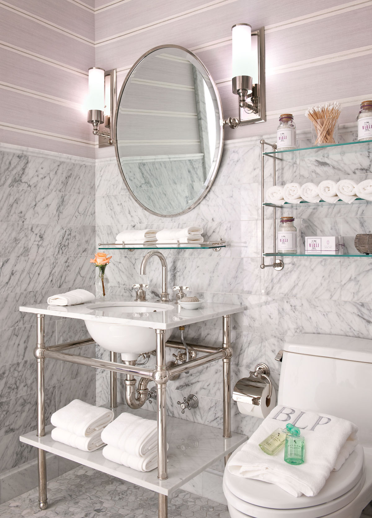 marble-topped washstand