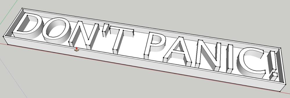 Raised border / extruded offset