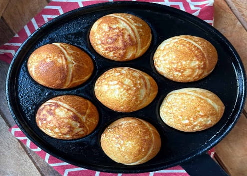 Aebleskiver (Danish Pancake Balls)