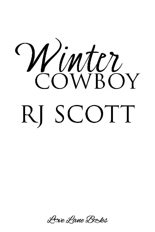 Winter Cowboy RJ Scott Wyoming Cowboy Ranch Gay Romance MM Romance