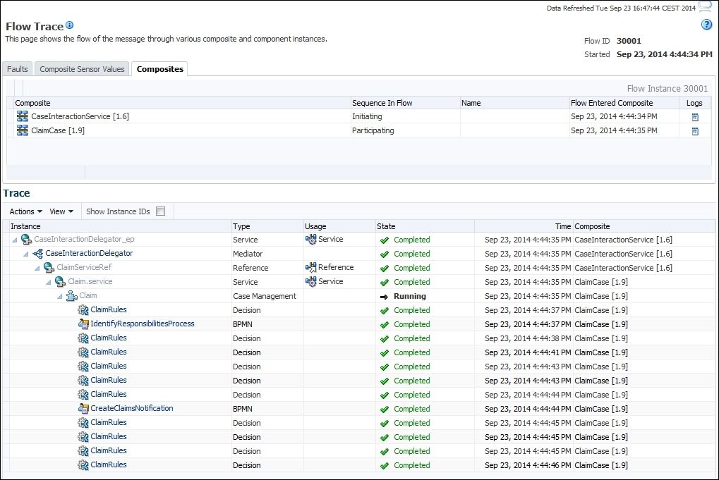 Build a case in Oracle BPM Suite