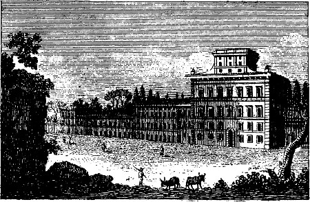 VILLA NEGRONI From a print of the last century