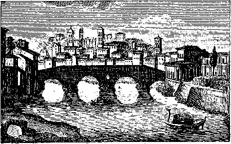 PONTE SISTO From a print of the last century