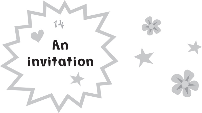 14. An invitation