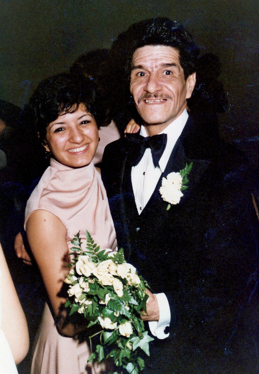 Father and me dancing at my brother Al Jr.’s wedding