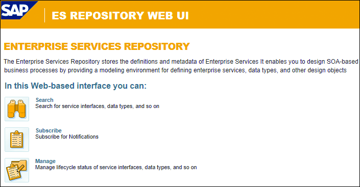 ES Repository Web UI