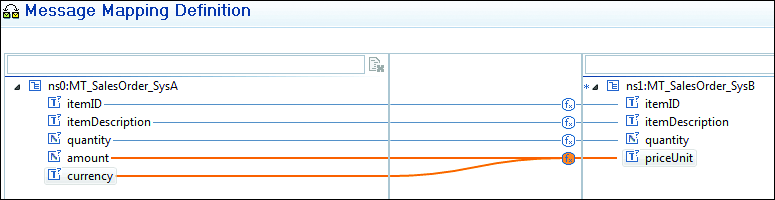 Message Mapping with Concatenated Fields