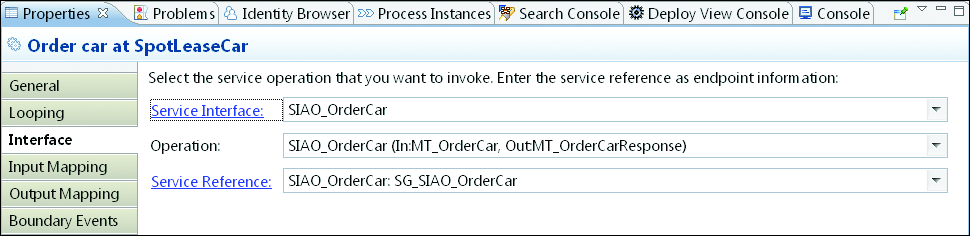 Automated Activity: Configuration of the Interface Tab