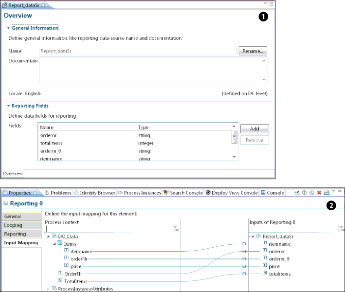 Following Steps to Configure a Report Activity