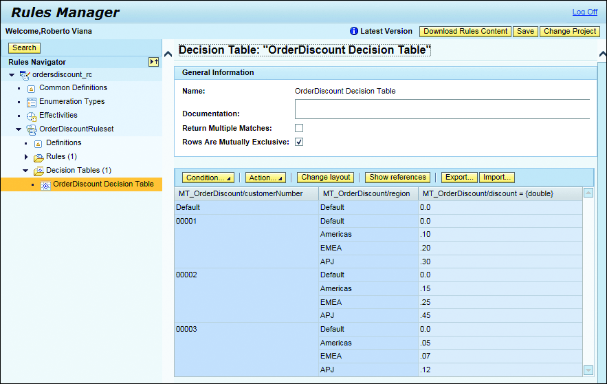 Rules Manager