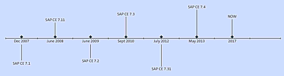 SAP Composition Environment Evolution and History