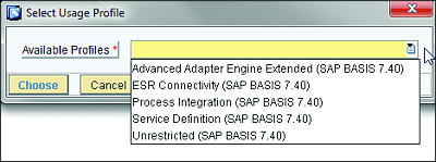 ES Builder: Available Profiles