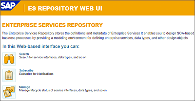 ES Repository Web UI