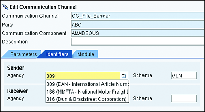 Choosing an Identifier in the Communication Channel