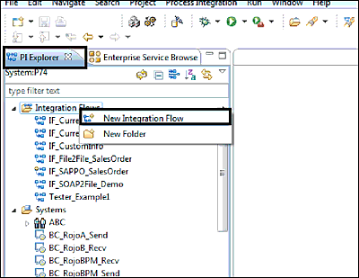 Steps in Creating an iFlow