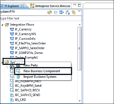 Creating a New Business Component