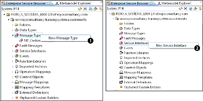 Creating ES Repository Objects from SAP NetWeaver Developer Studio