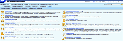 SAP NetWeaver Administrator: Monitoring Home