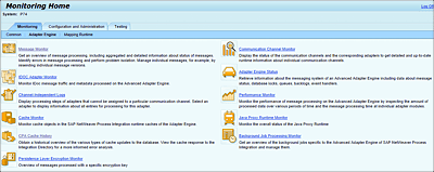 SAP PI Local Monitoring: pimon