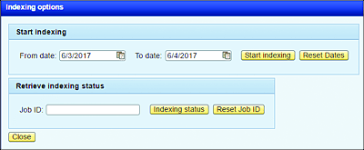 User-Defined Message Search Indexing