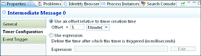 Example of Timer Configuration Using a Time Offset of Five Minutes