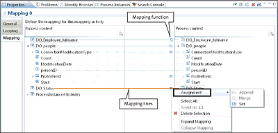 Sample SAP BPM Mapping Using Predefined Functions