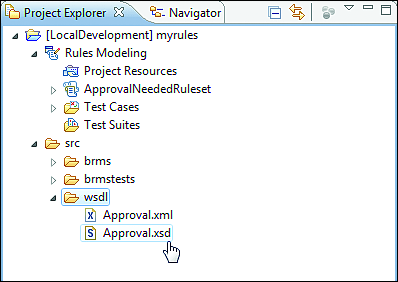 Adding XSD to Rules Composer DC