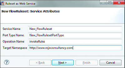 Ruleset as Web Service