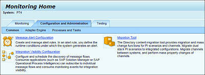 Migration Tool in SAP NetWeaver Administrator