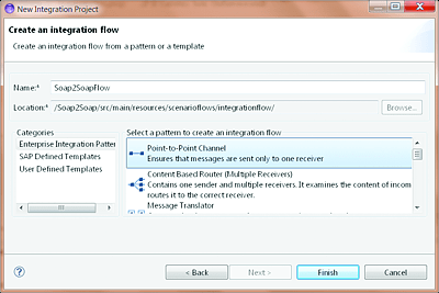 Specifying Details of the iFlow and Its Pattern Template