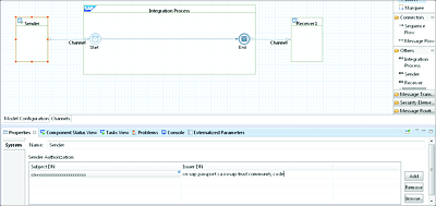 Configure Sender System and Maintain Authorization