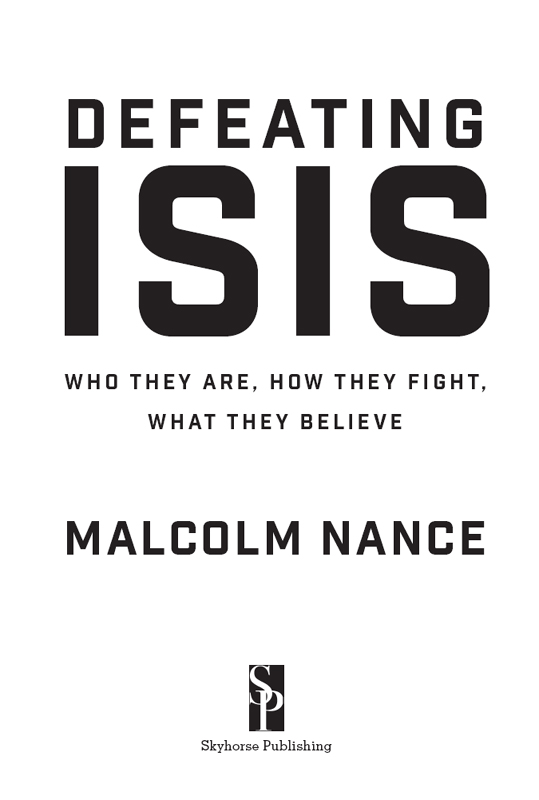 Title Page of Defeating ISIS