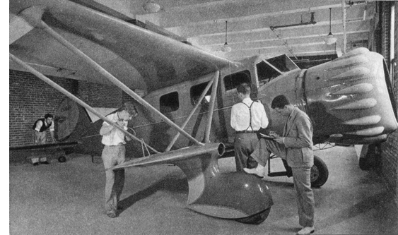 STUDENTS IN AN AERONAUTICS CLASS, RENSSELAER POLYTECHNIC INSTITUTE, TROY