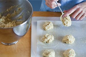 Making the scones