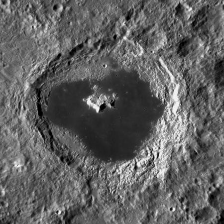 Tsiolkovskiy Crater