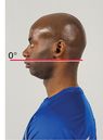 Figure 4.15 Normal range of motion for the head and neck.