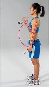 Figure 6.30 Normal flexion-extension of the elbow.