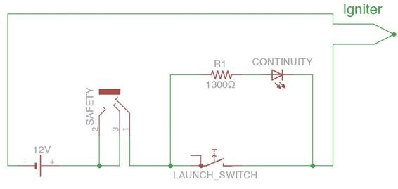 A typical launch controller circuit.