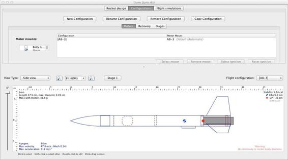 The center of gravity shifts for each motor, so check the stability of a design with all of the motors you plan to use.